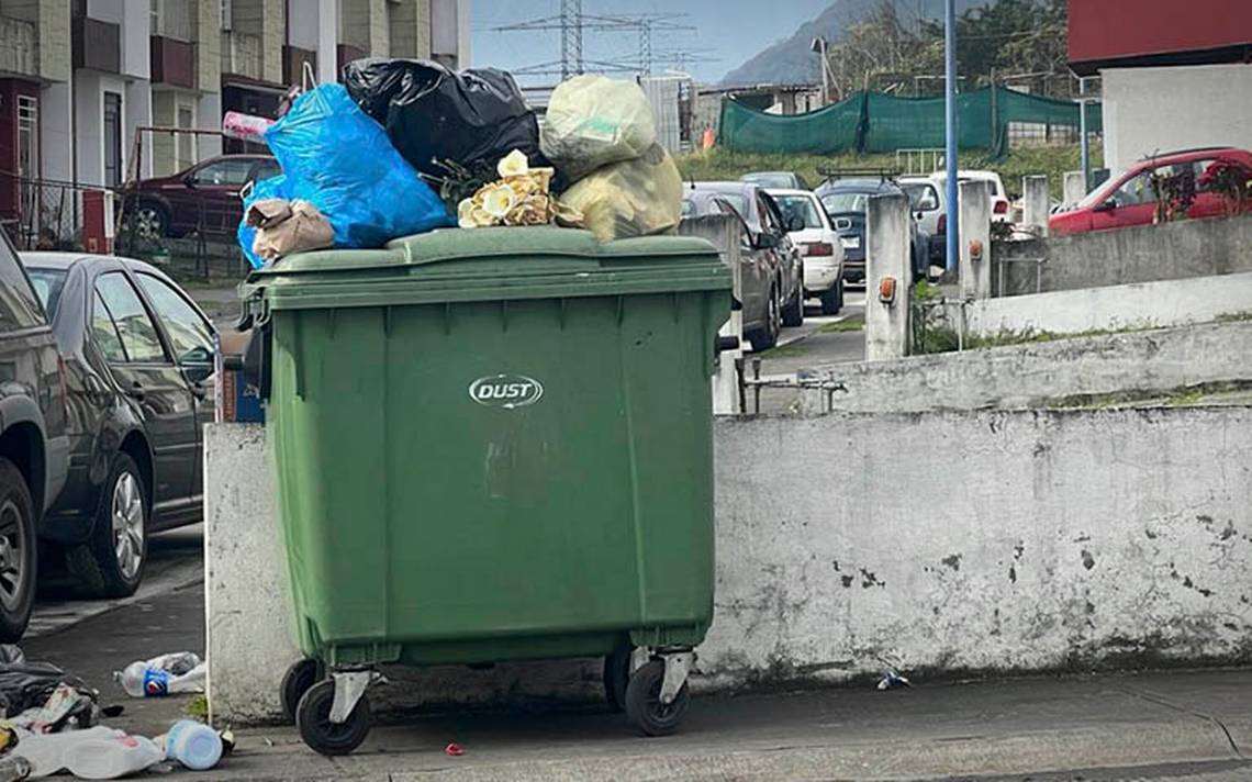 Falla servicio de recolección de basura en Valle Alegre